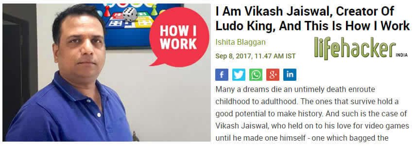 Vikash Jaiswal, Ludo King